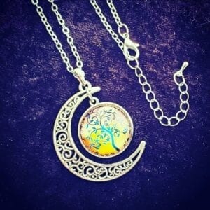 MOONFLOWER TREE NECKLACE