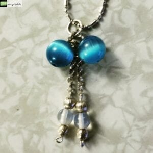 MEXICAN BLUE OPAL NECKLACE