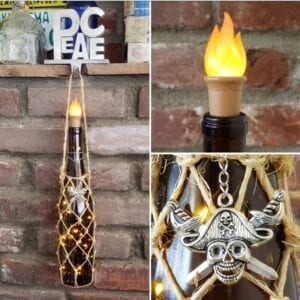 PIRATE WINE BOTTLE LIGHT