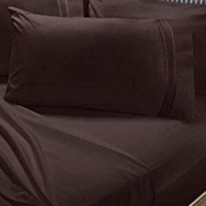 brown sheet sets queen set