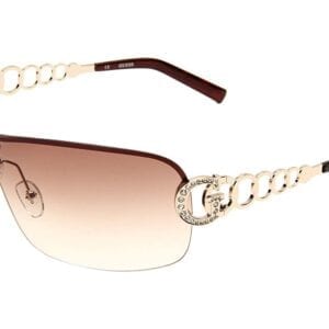 GUESS Tortoise Shell 'G' Link Sunglasses