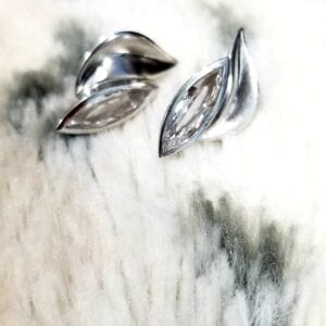 Bastian Sterling Silver & Polished Crystal Earrings