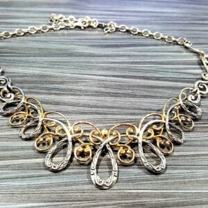 Carolyn Pollock Two Tone Necklace