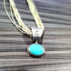 Carolyn Pollock "Relios" Turquiose Pendant Necklace