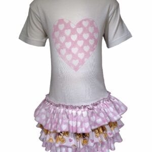 Hearts & teddies T-shirt Dress/Top