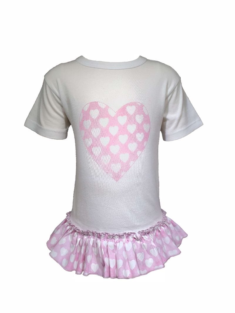 Hearts & teddies T-shirt Dress/Top