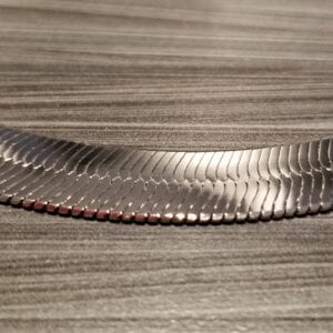 Herringbone Sterling Silver Chain
