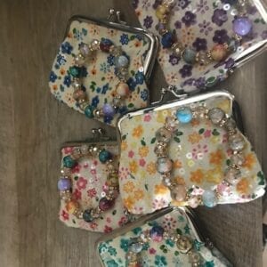 Bracelet and coin purse set