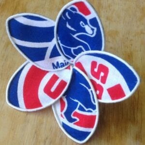 MLB Sports Hawaiian Plumeria Flower Accessories