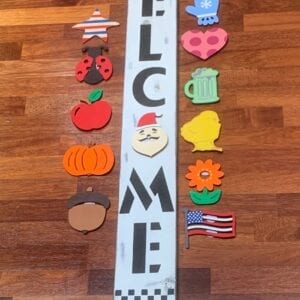 Monthly Holiday Welcome Sign