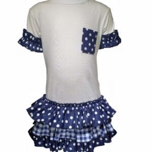 Blue & white T-shirt Dress/Top