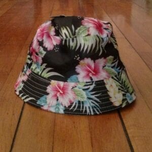 Pink Hibiscus Bucket Hat
