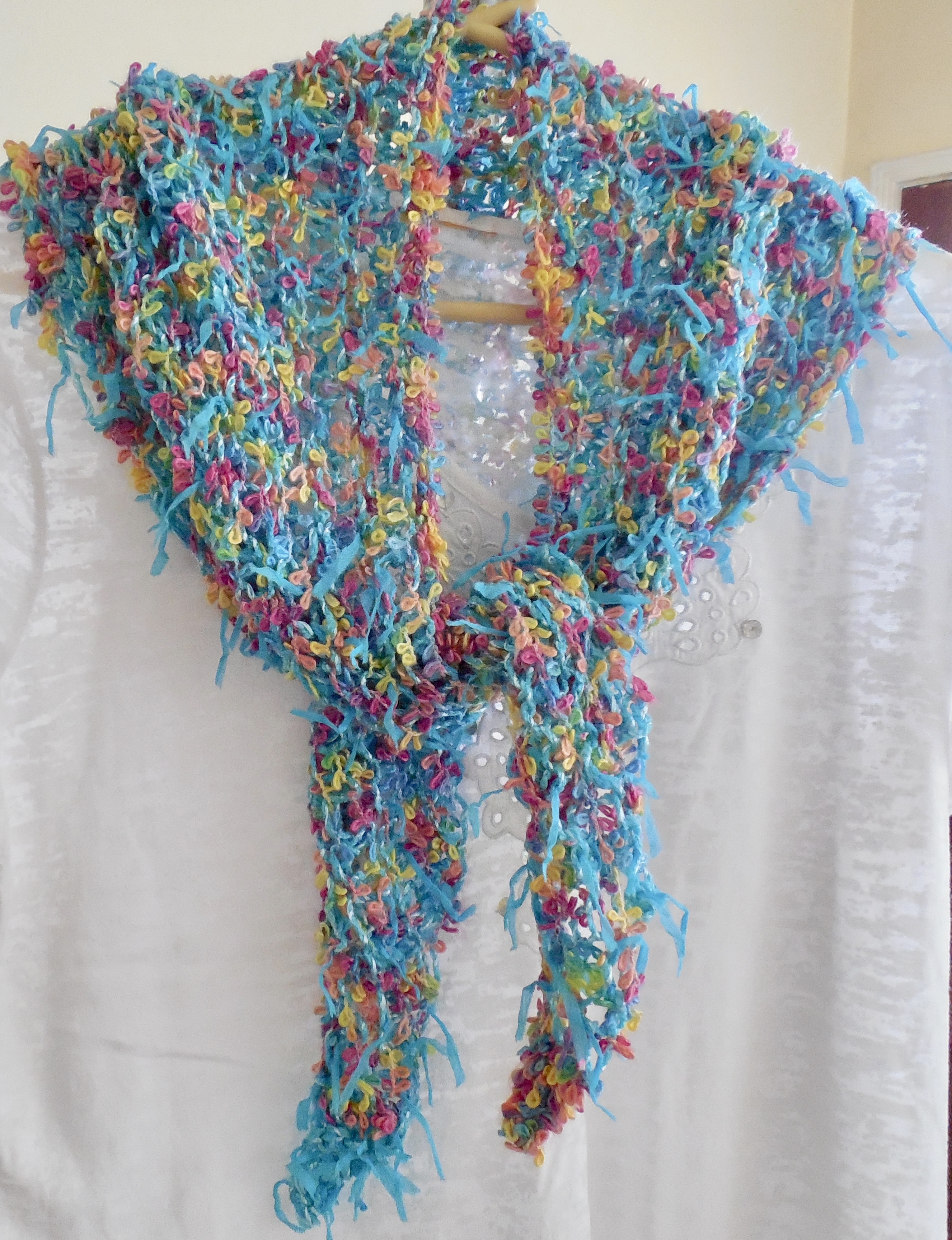Turqouise Shawlette