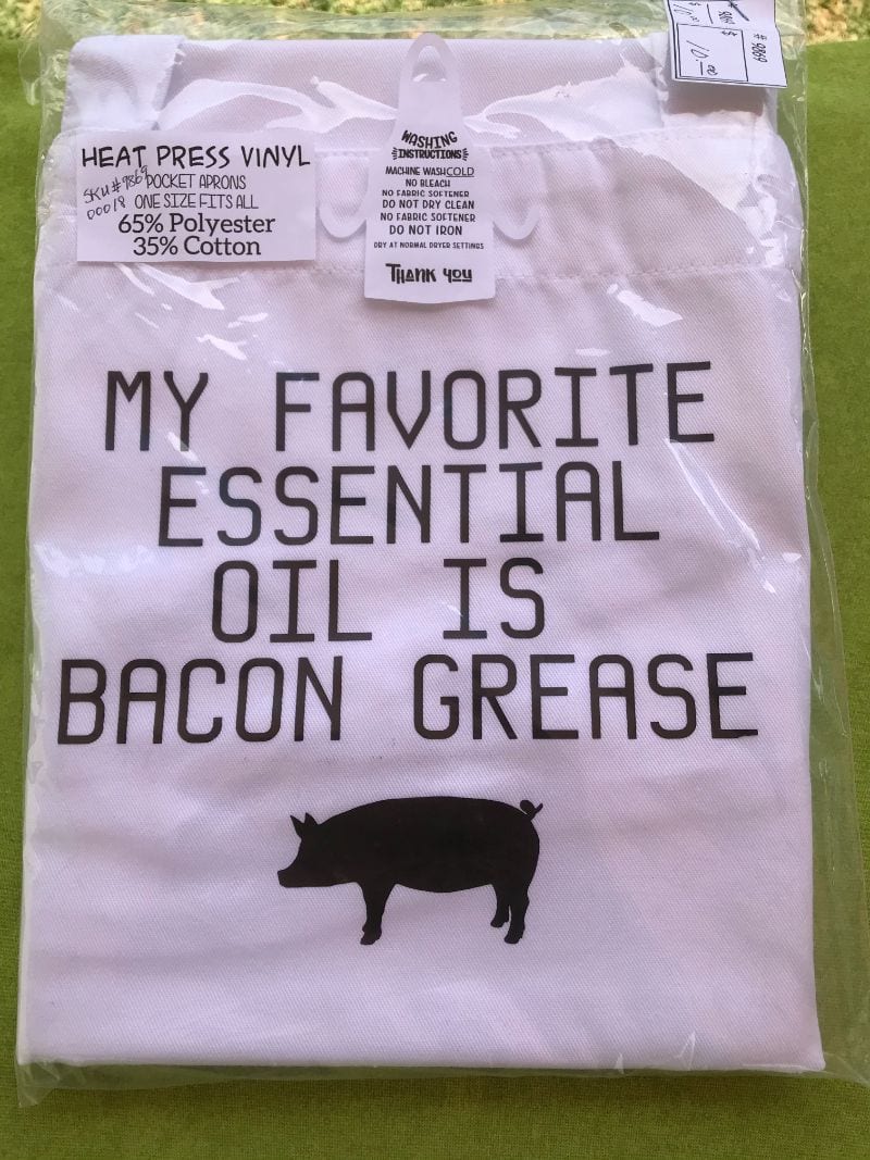 Favorite Essential Oil Apron