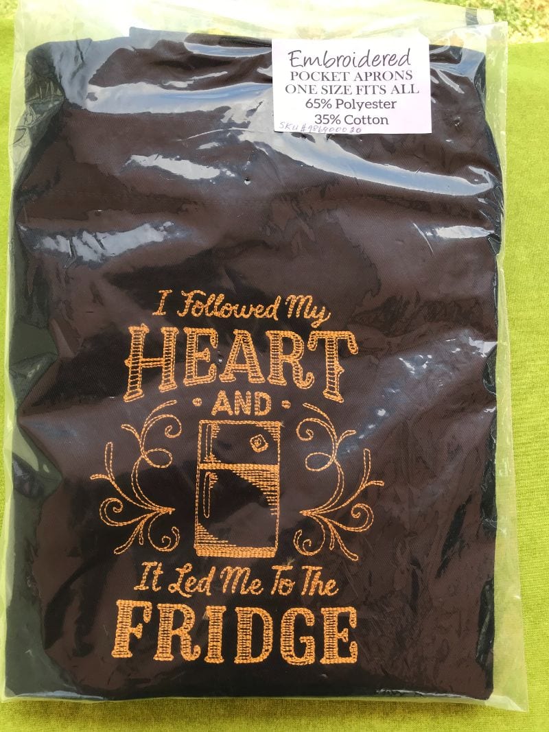 I Followed my Heart Apron