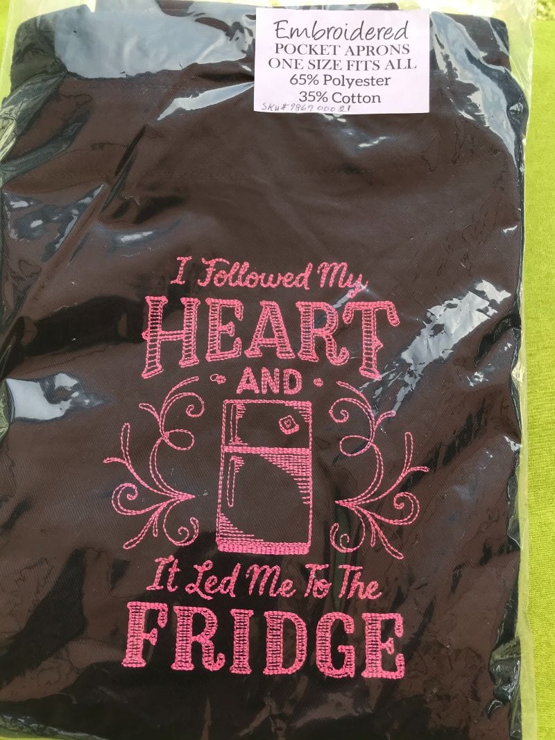 I Followed my Heart Apron