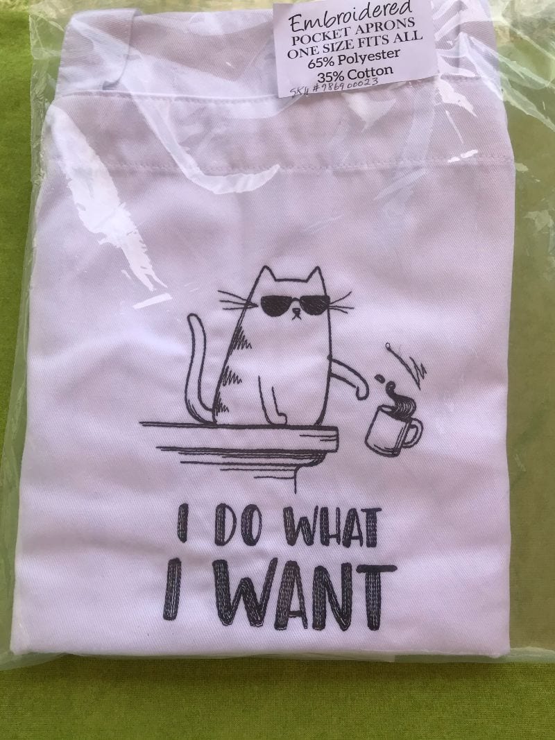 I do what I want Apron