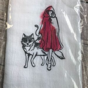 Red Riding Hood and Wolf Kitchen Towel
