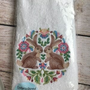 Folk Art Bunnies