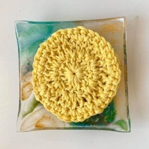 soft crochet scrubbers