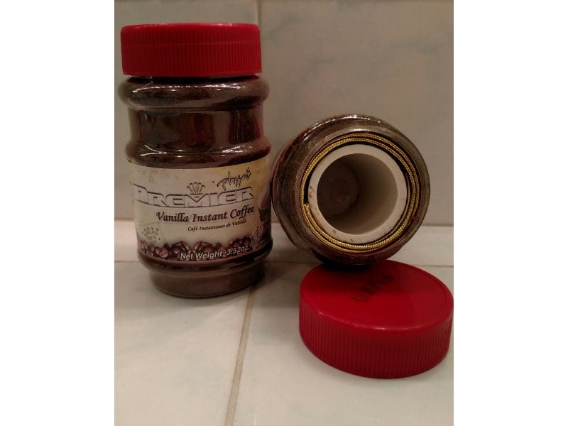 Instant Coffee Diversion Safe