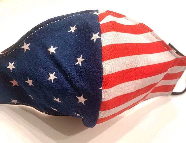 USA Flag Face Mask