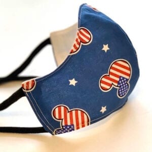 Mickey Mouse Patriotic USA Face mask