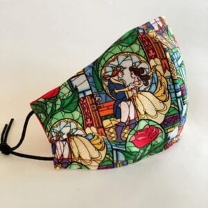 Beauty & The Beast Face Mask