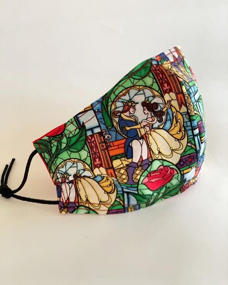 Beauty & The Beast Face Mask