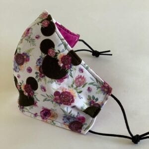 Rose Pattern Face Mask