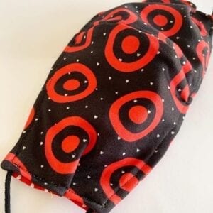 Target Pattern Face Mask