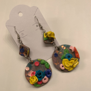 Handmade Porcelain Earrings