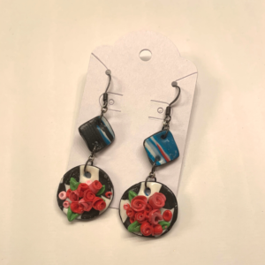 Handmade Porcelain Earrings