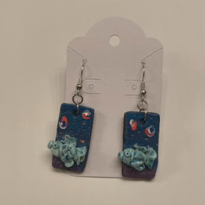 Handmade Porcelain Earrings
