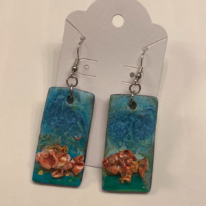 Handmade Porcelain Earrings