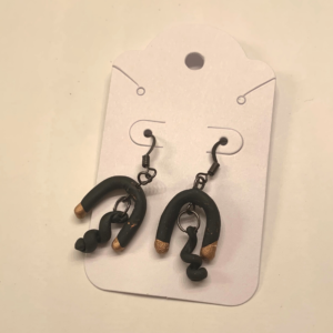 Handmade Porcelain Earrings